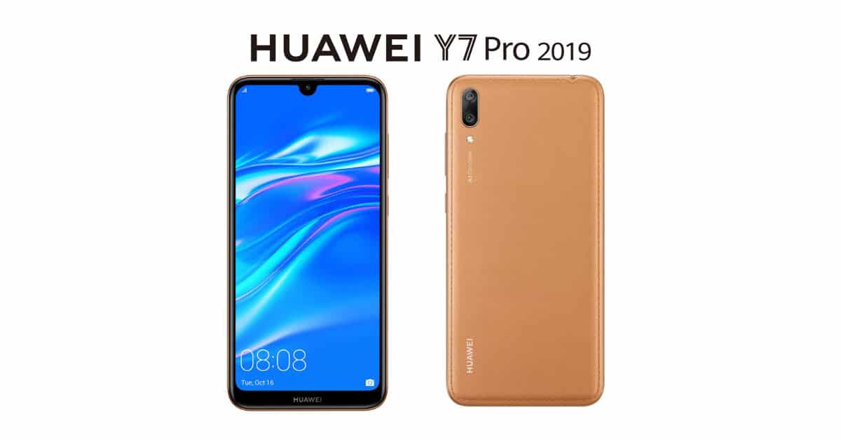 HUAWEI Y7 Pro 2019 - Amber brown
