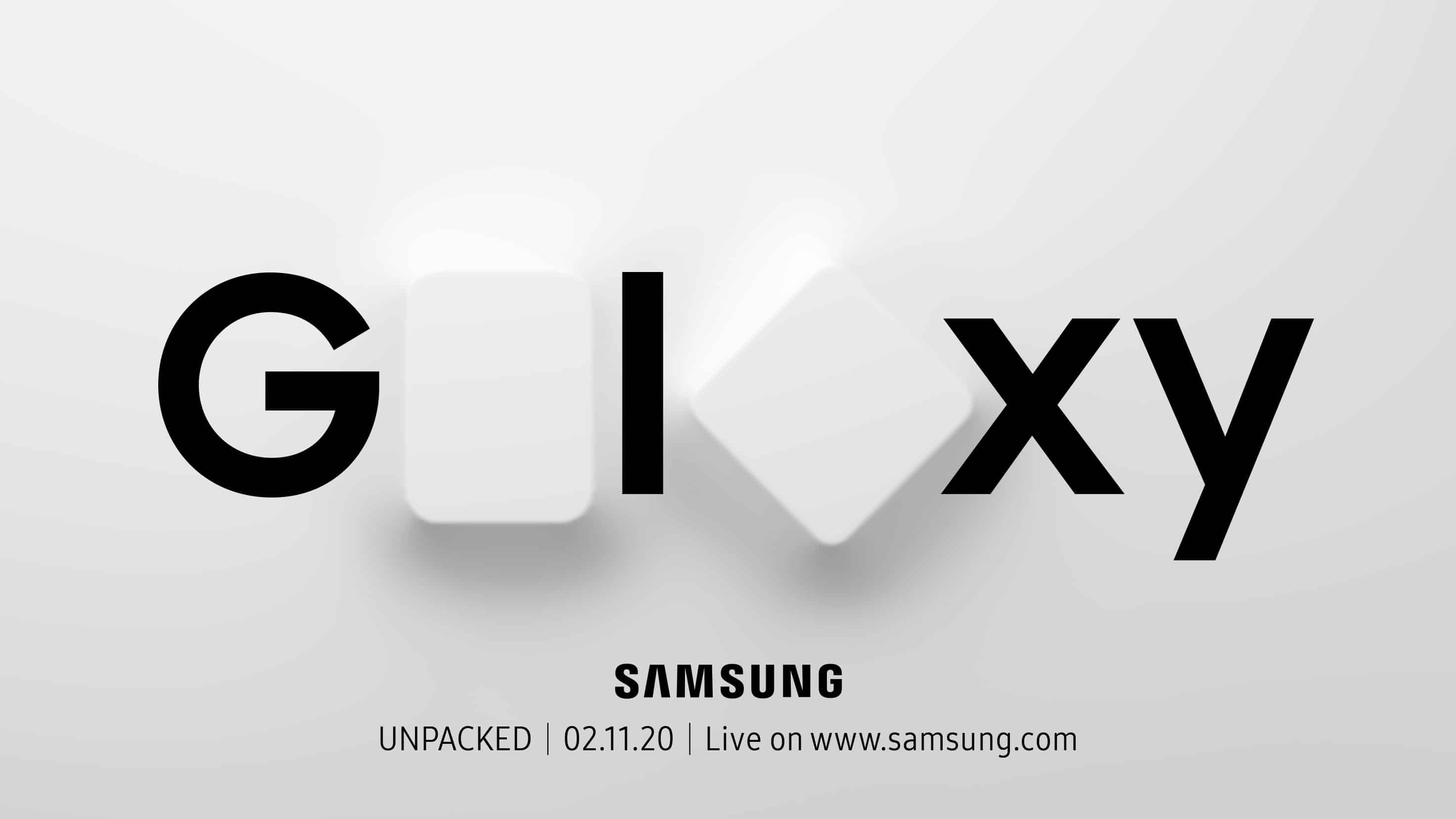 Galaxy Unpacked 2020 - Galaxy UNPACKED 2020 Official Invitation - ภาพที่ 1