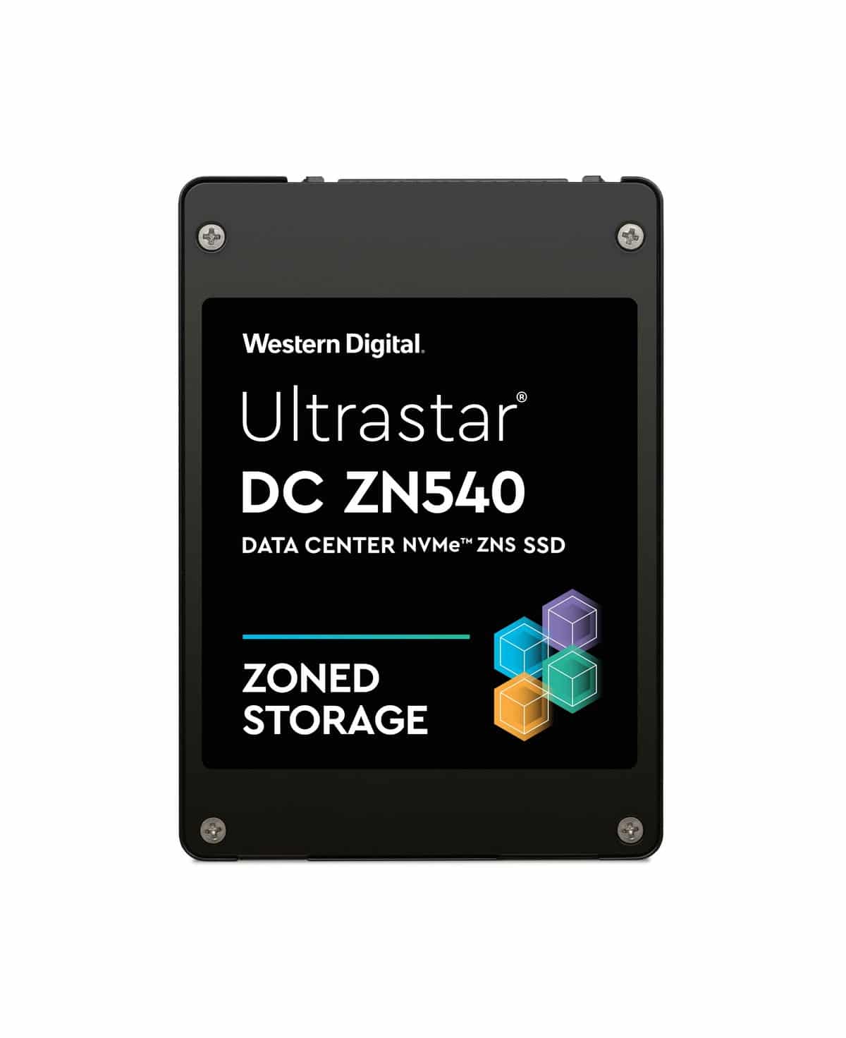 - Ultrastar DC ZN540 NVMe ZNS SSD front HR - ภาพที่ 1