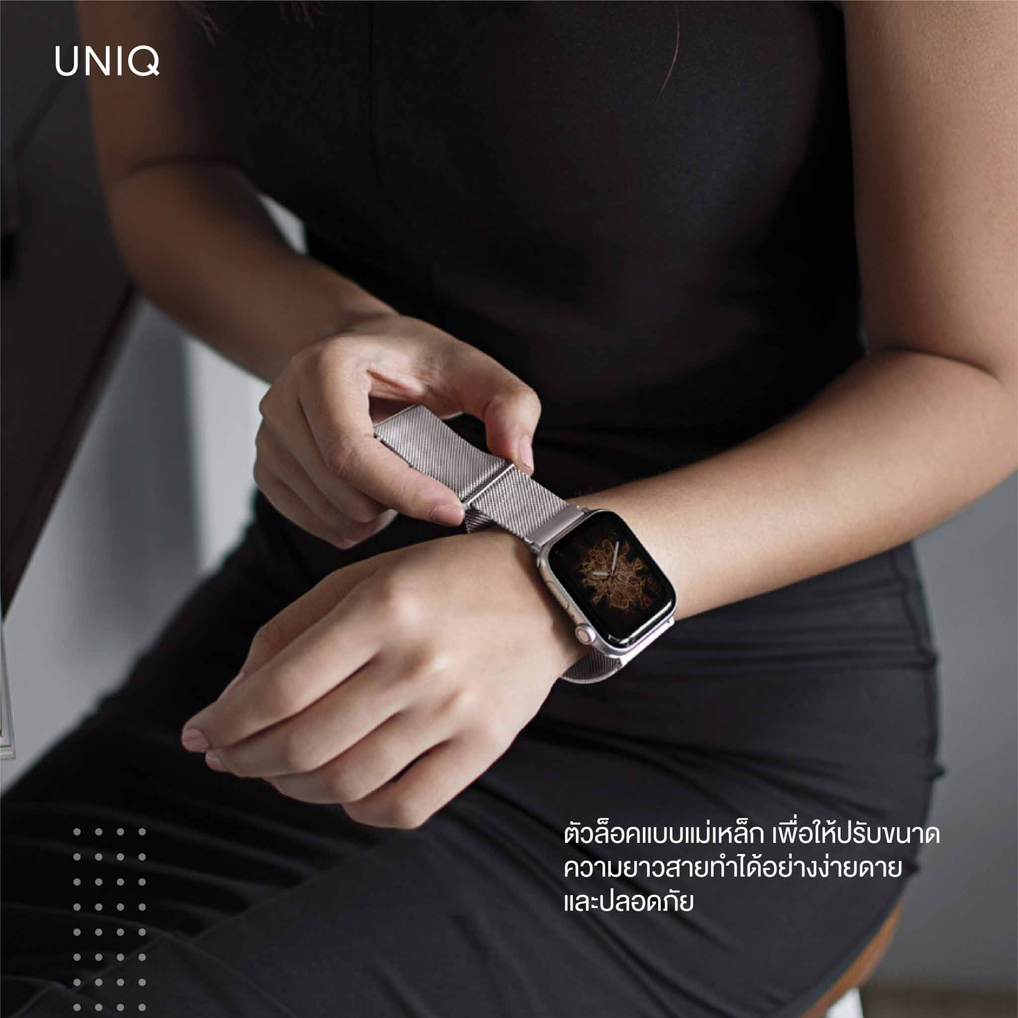 - Pic Uniq Apple Watch Strap รุ่น DANTE 02 - ภาพที่ 15