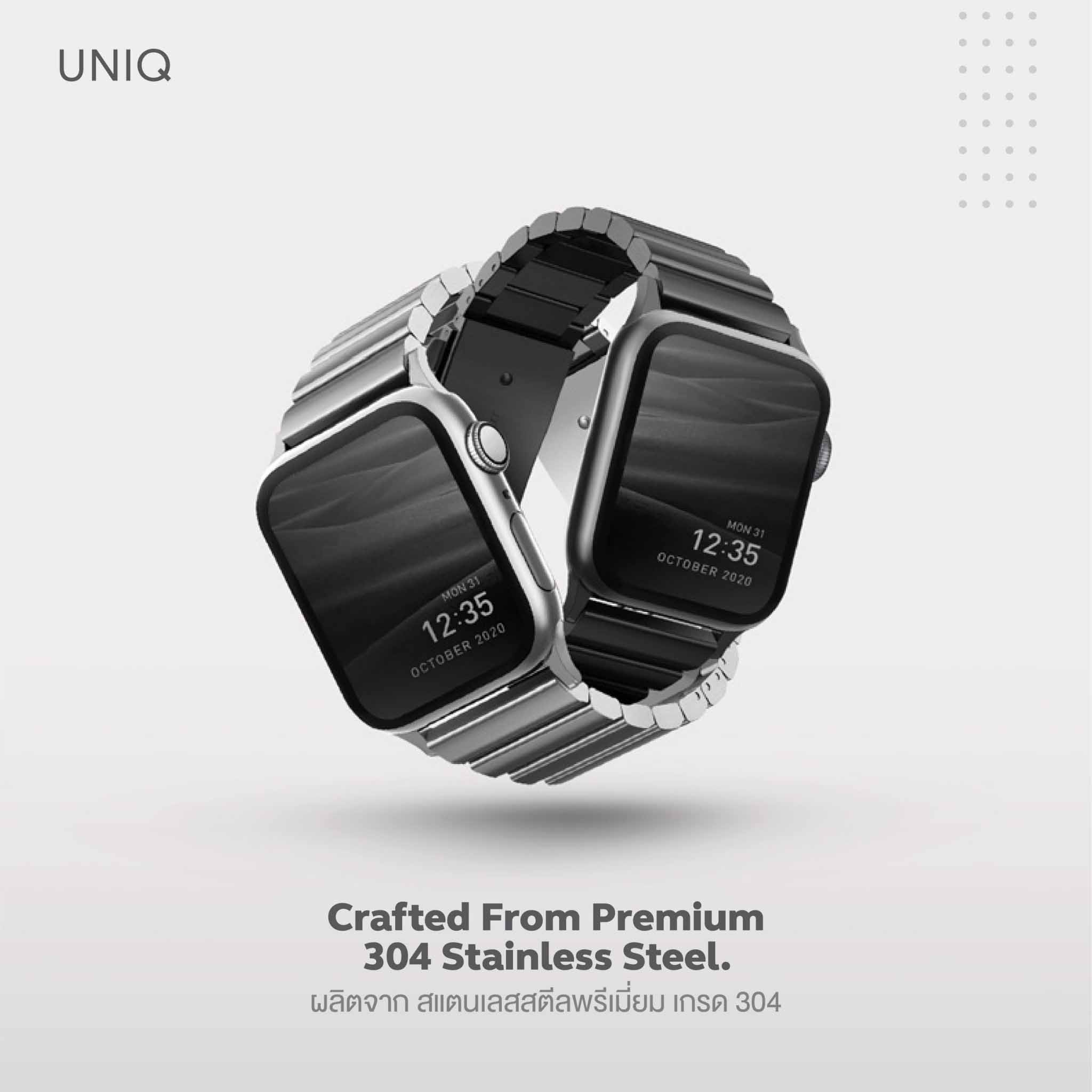 - Pic Uniq Apple Watch Strap รุ่น STROVA 02 - ภาพที่ 9