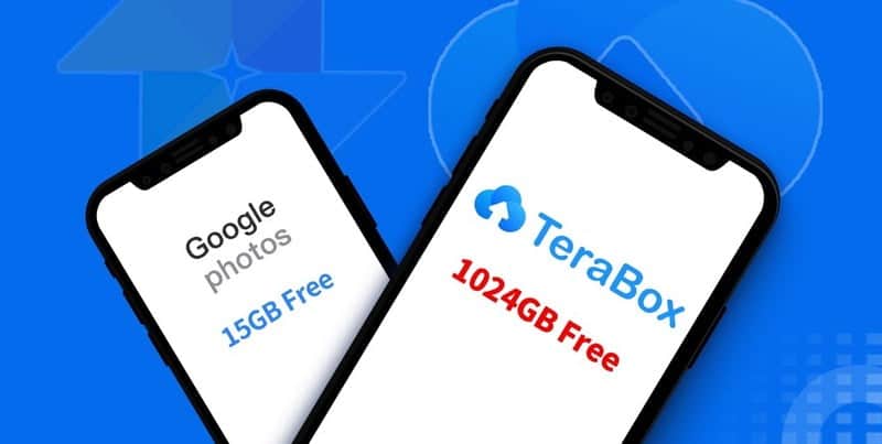 TeraBox ให้พื้นที่จัดเก็บข้อมูลบนคลาวด์มากถึง 1024 GB ฟรี