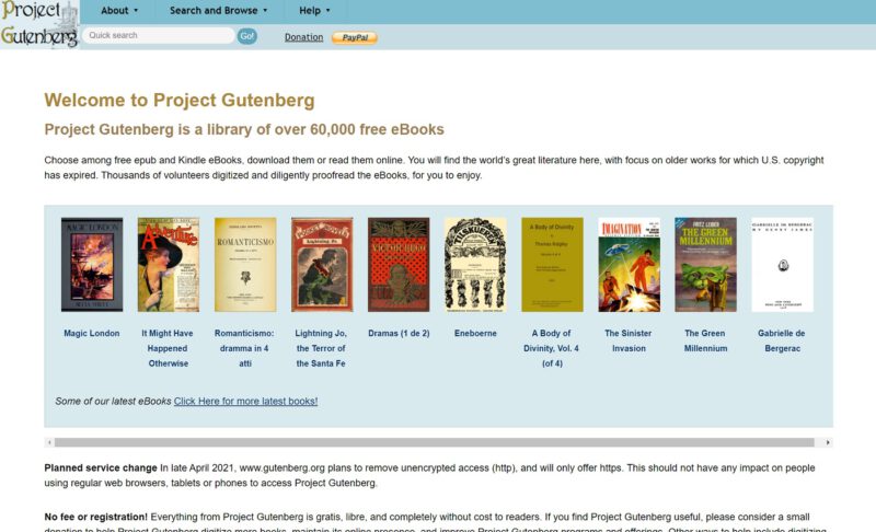 อ่านหนังสือออนไลน์ฟรี - Project Gutenberg - ภาพที่ 3