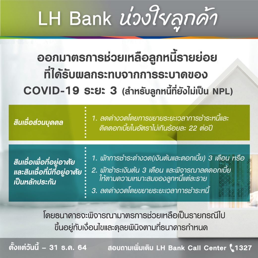 พักชําระหนี้ทุกธนาคาร - LH Bank - ภาพที่ 27