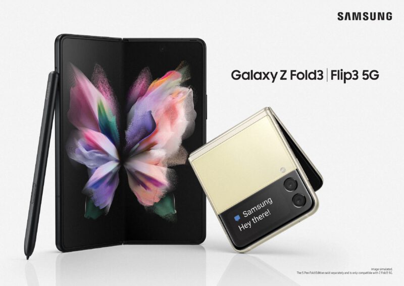 - Galaxy Z Fold3 Z Flip3 Main KV. - ภาพที่ 1