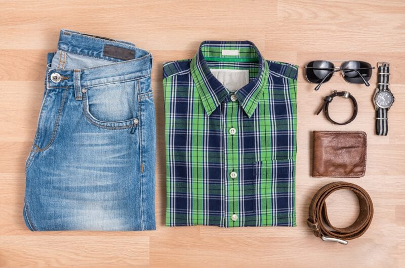 - classic men casual outfits with accessories table - ภาพที่ 5