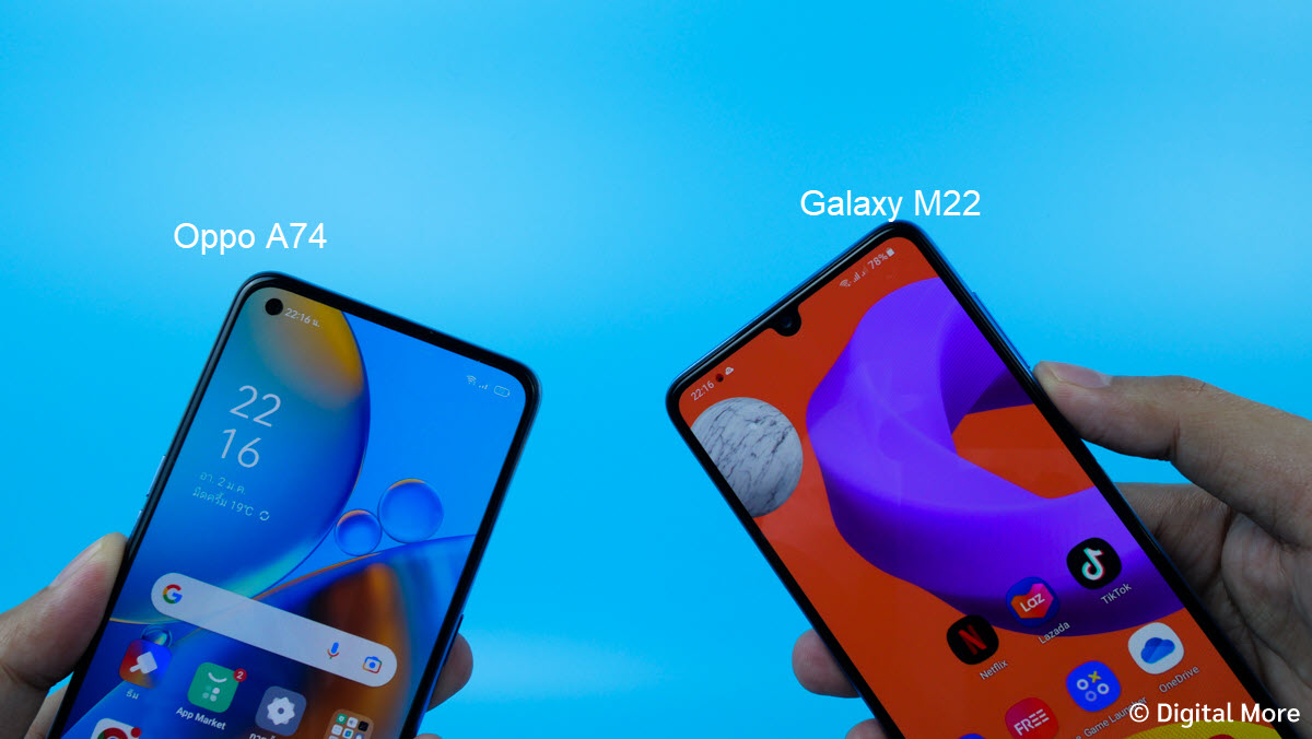 Samsung Galaxy M22 รีวิว - Galaxy M22 vs Oppo A74 0020 - ภาพที่ 31
