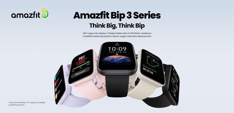 - Amazfit Bip 3 Series smartwatch - ภาพที่ 1