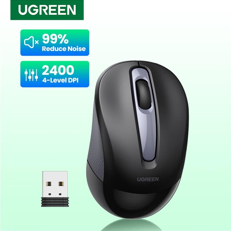 เมาส์ไร้เสียง ยี่ห้อไหนดี - UGREEN MU003 Wireless Mouse - ภาพที่ 24