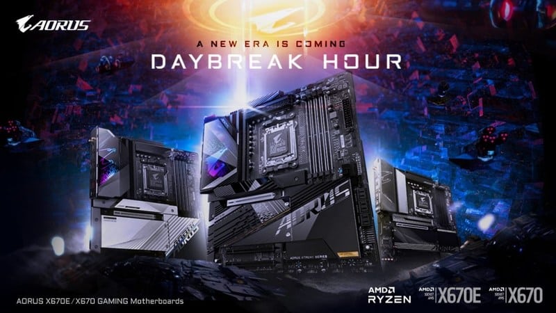 - GIGABYTE Launches Four AMD X670 Motherboards New Ryzen 7000 Processors - ภาพที่ 1