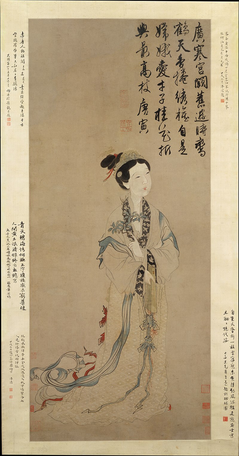 ขนมไหว้พระจันทร์ - The Moon Goddess Chang E Unidentified artist after Tang Yin - ภาพที่ 3