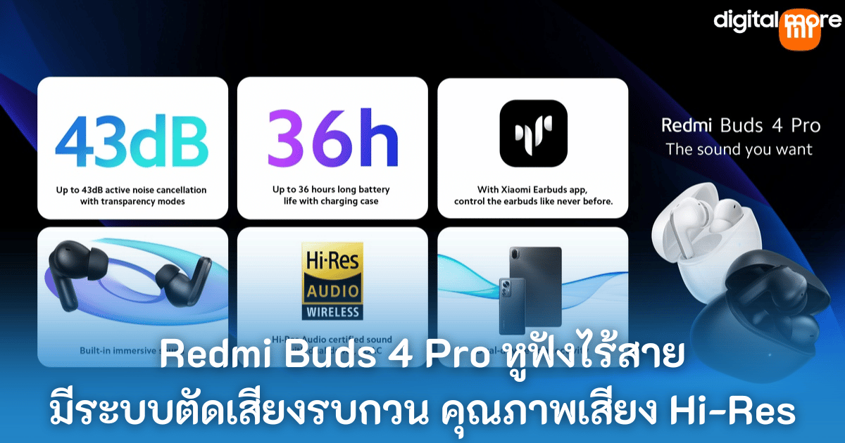 Redmi Buds 4 Pro - Redmi Buds 4 Pro cover - ภาพที่ 1