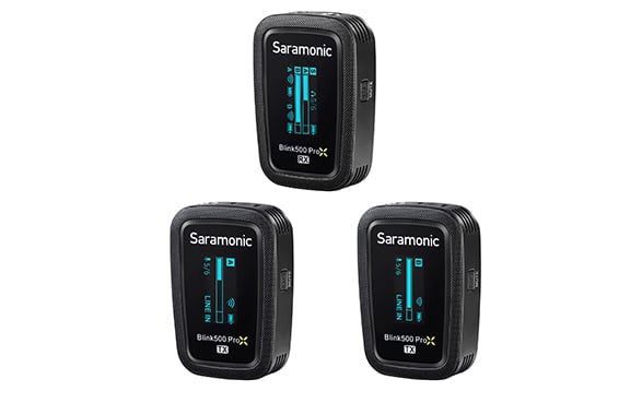 - saramonic Blink500 PRO X B2 Wireless Microphone System 576×369 - ภาพที่ 13