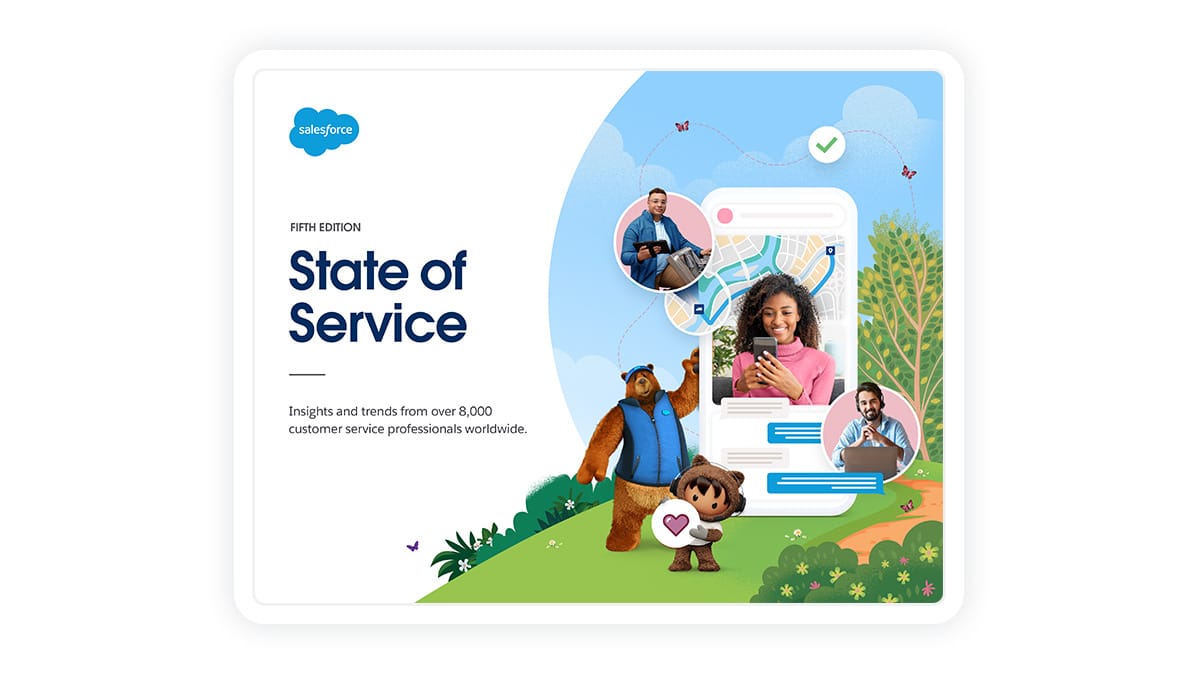 รายงานล่าสุดจาก Salesforce - State of Service Cover 0 - ภาพที่ 3