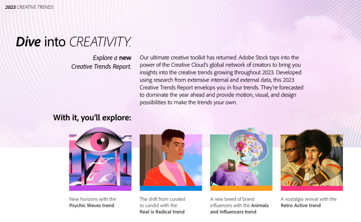 Adobe Creative Visual - Stock trends 2023 - ภาพที่ 13