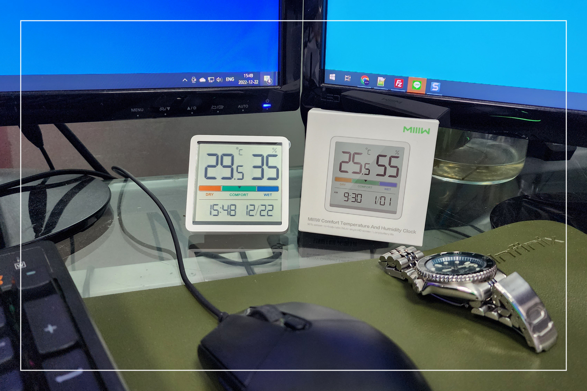 เครื่องวัดอุณหภูมิและความชื้น Xiaomi