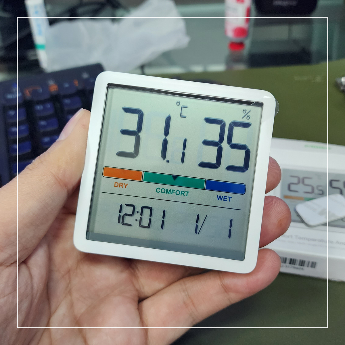 เครื่องวัดอุณหภูมิและความชื้น Xiaomi - Xiaomi Miiiw 00005 - ภาพที่ 10