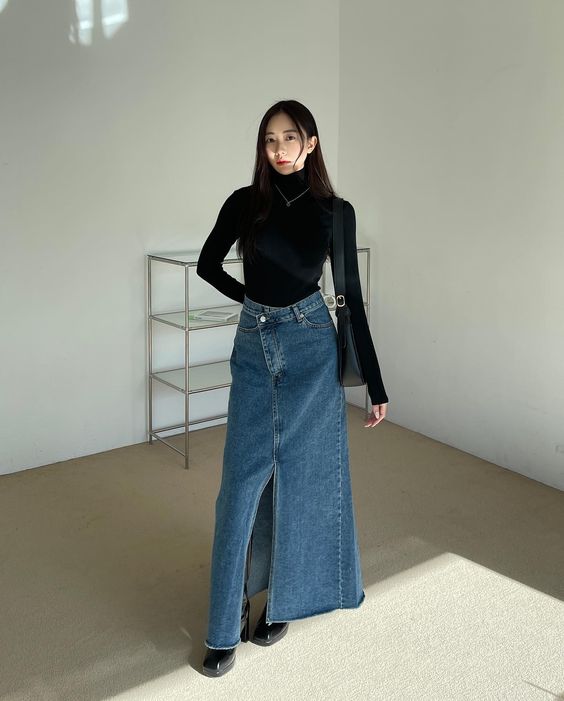 กระโปรงยีนส์สั้น - denim skirt 05 - ภาพที่ 57