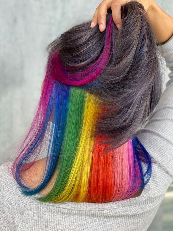ทรงผมผู้หญิง - Rainbow Hair 02 - ภาพที่ 35