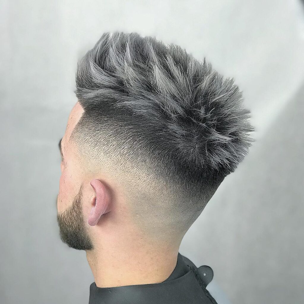 ทรงผมชาย - m13ky high fade haircut spiky hair mens hair trends 2018 1024x1024 1 - ภาพที่ 545