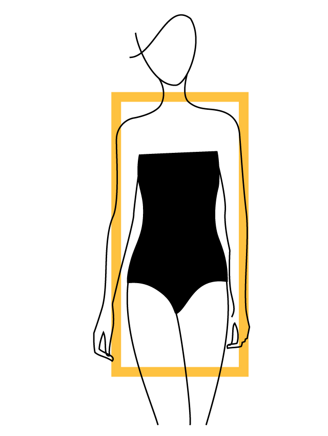 เลือกเสื้อผ้า - rectangular body type - ภาพที่ 9