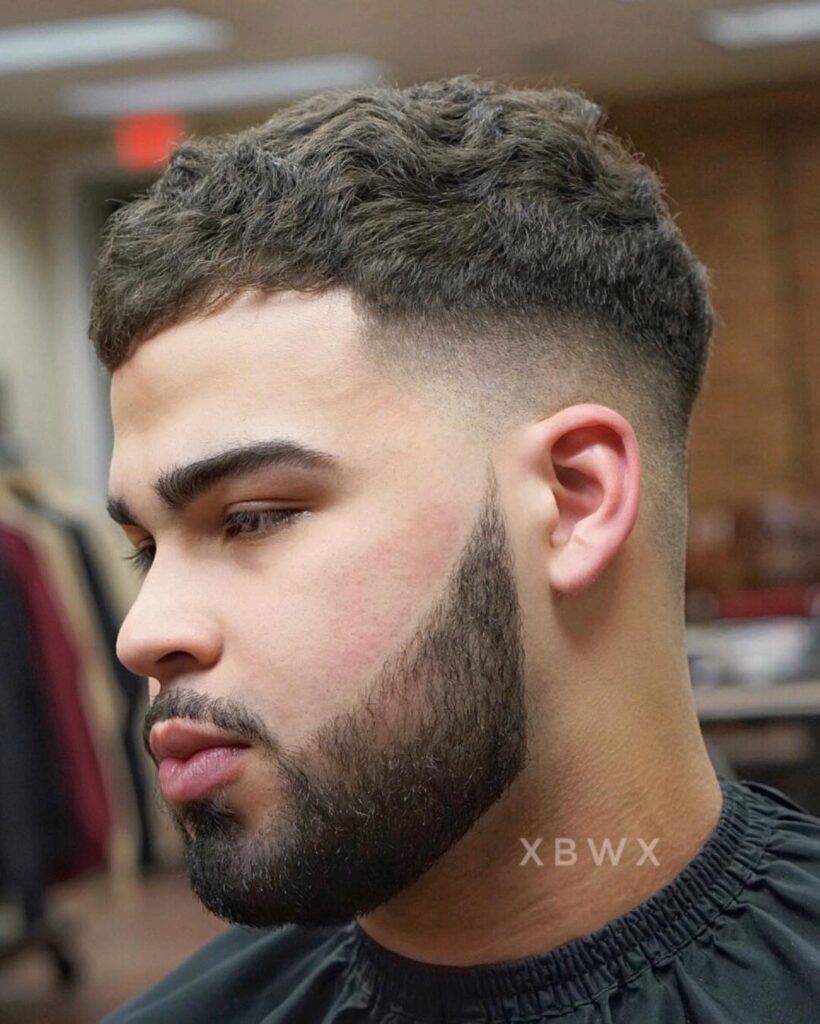 ทรงผมชาย - xbigwesx mid fade haircut crop beard mens hair 2018 820x1024 1 - ภาพที่ 581
