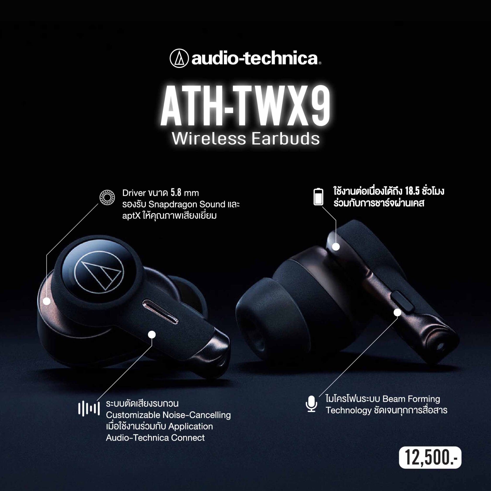 Audio-Technica - Pic ATH TWX9 01 scaled - ภาพที่ 3