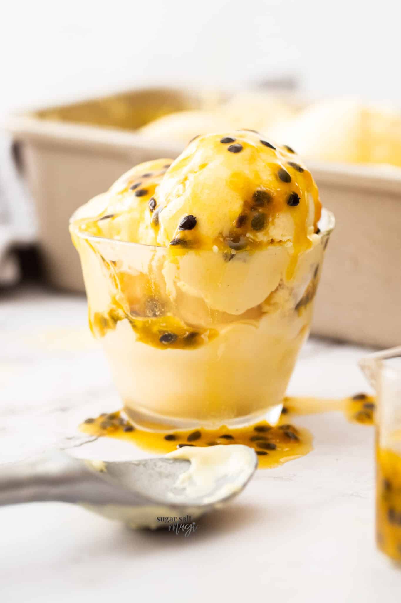 สูตรไอศกรีมโฮมเมด - Passionfruit Ice Cream 3 scaled - ภาพที่ 11