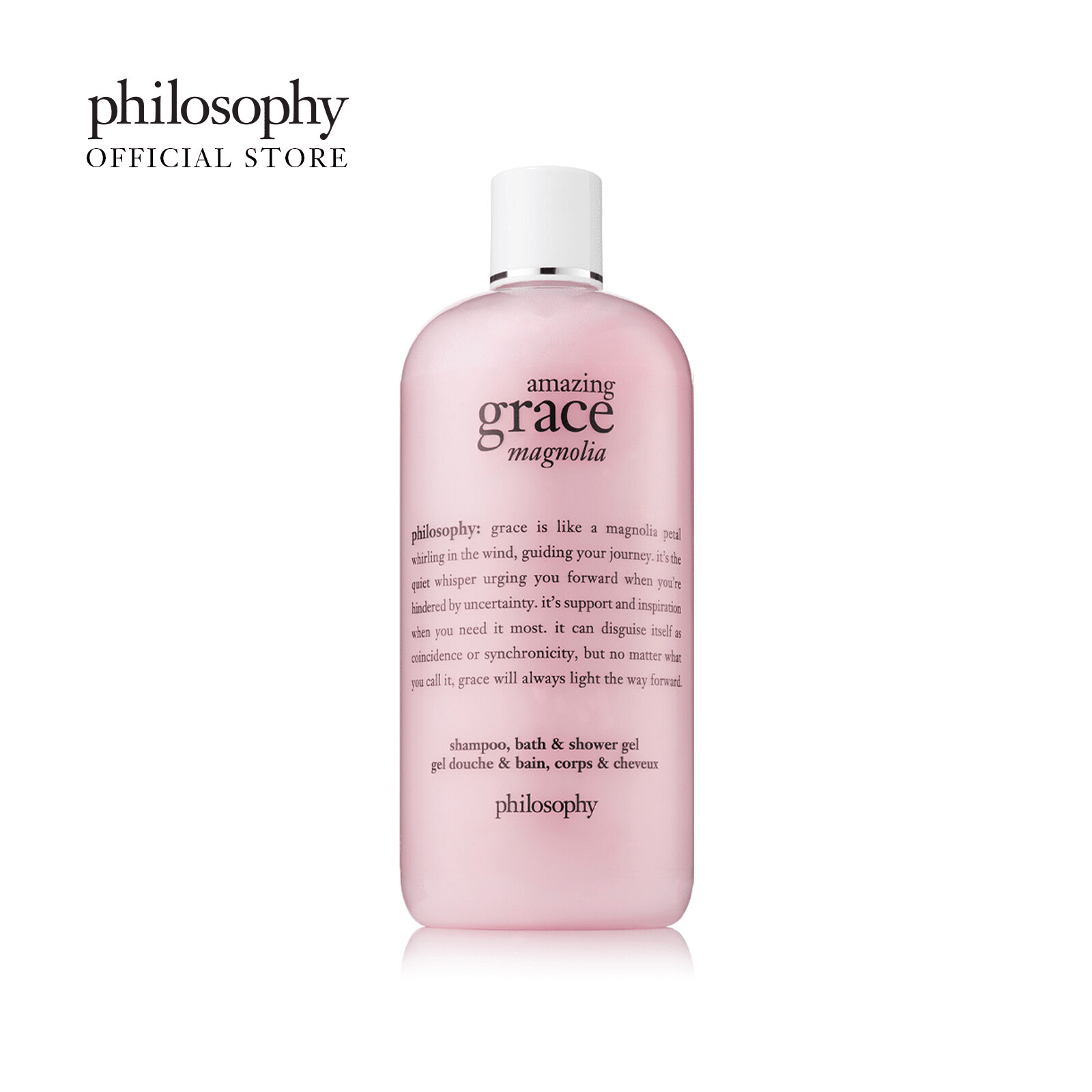 ครีมอาบน้ำ - Philosophy Amazing Grace Magnolia Shampoo Bath Shower Gel 480ml 480 main 0 - ภาพที่ 19