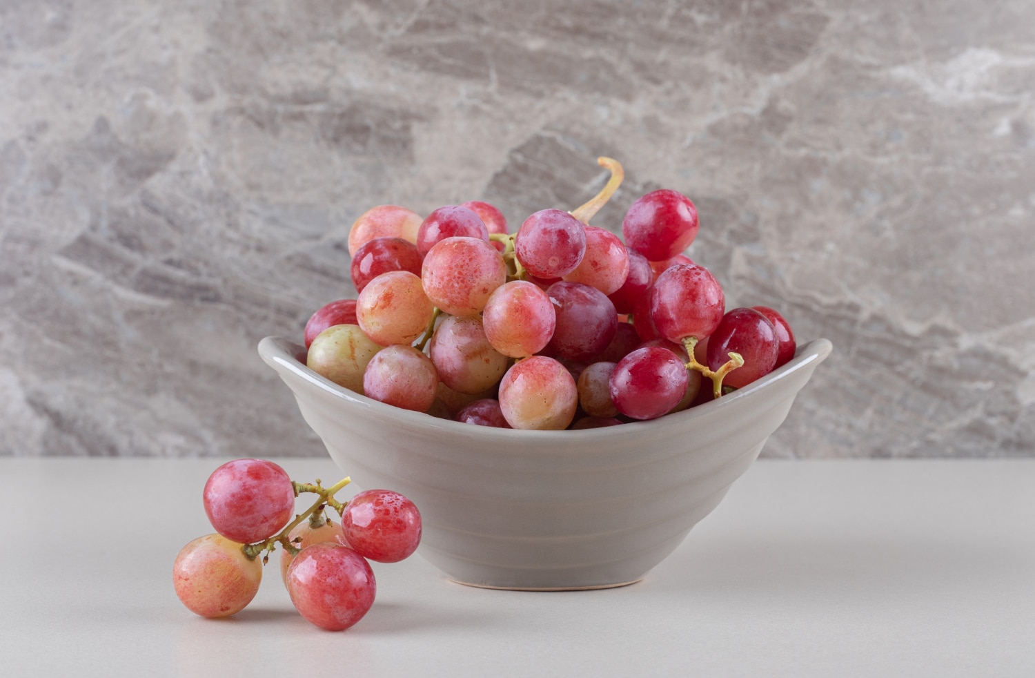 - small bowl with grape cluster marble - ภาพที่ 7