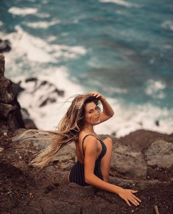 40 ไอเดียถ่ายรูปชุดว่ายน้ำ อวดหุ่นแซ่บ สวยเป๊ะแบบลุคตัวแม่! 12