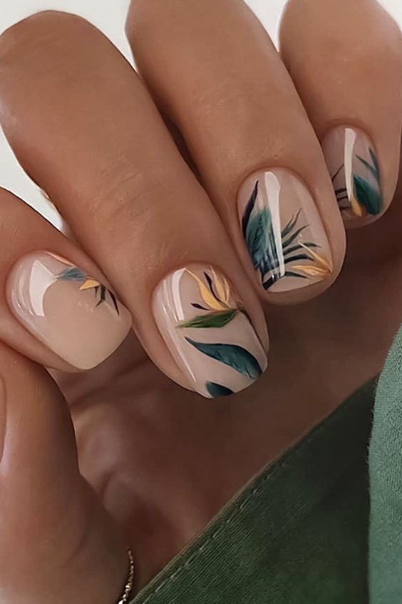 25 ไอเดียทำเล็บไปทะเลสวย ๆ สีสันสดใสคัลเลอร์ฟูล คุมธีมซัมเมอร์! 12