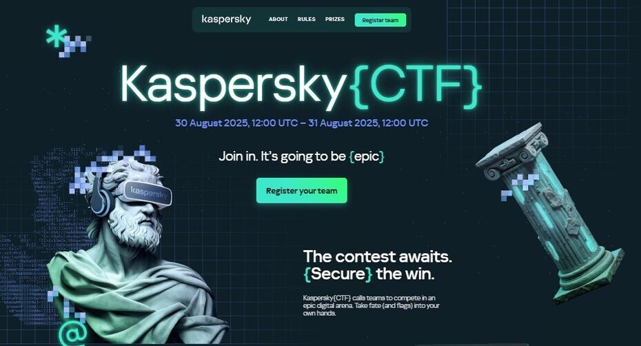 CTF2 แคสเปอร์สกี้เผย เพื่อรับมือภัยคุกคาม การแข่งขันฝึกทักษะ CTF จึงไม่ใช่แค่เกม