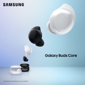 พบกับหูฟังเสียงดี Galaxy Buds Core จากซัมซุง แบตอึด! ใช้งานต่อเนื่อง 11 ชม. เชื่อมต่อได้ทุกแบรนด์ เพียง 1,490 บาท