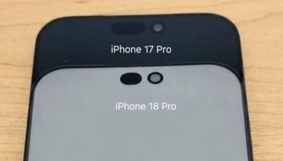 iPhone 18 Pro leaked screen protectors showcase redesigned Dynamic Island