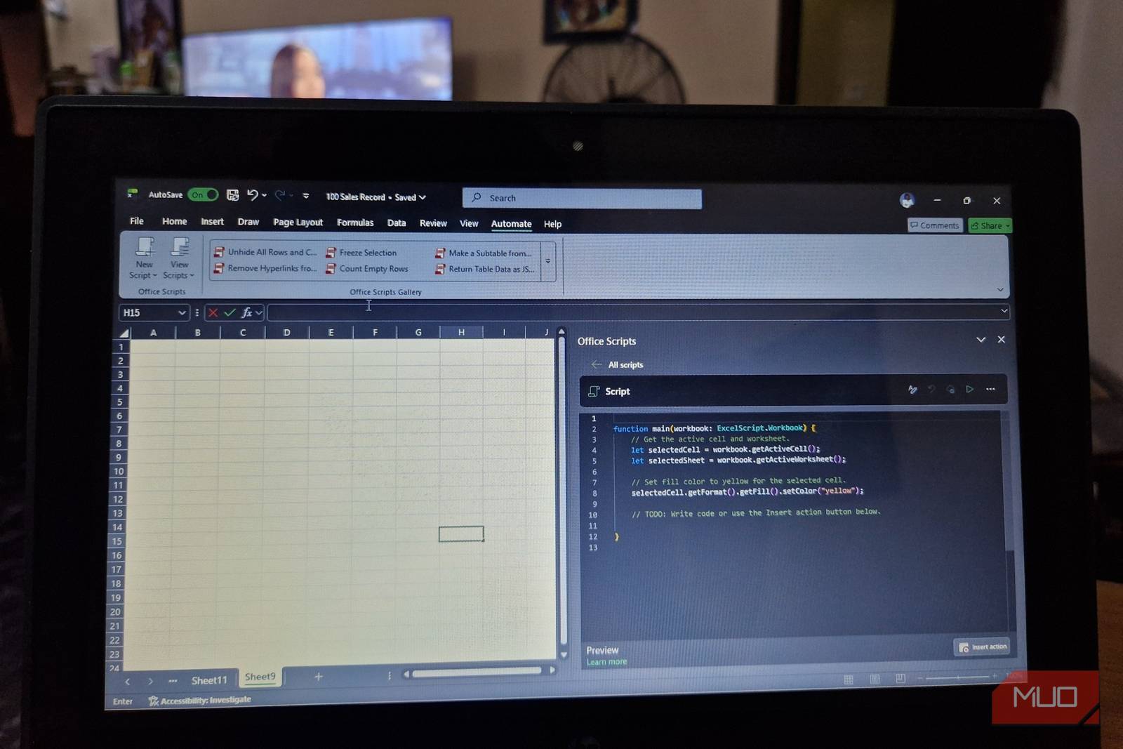 การทำงานอัตโนมัติ Excel: Office Scripts และ Power Automate | Digital More