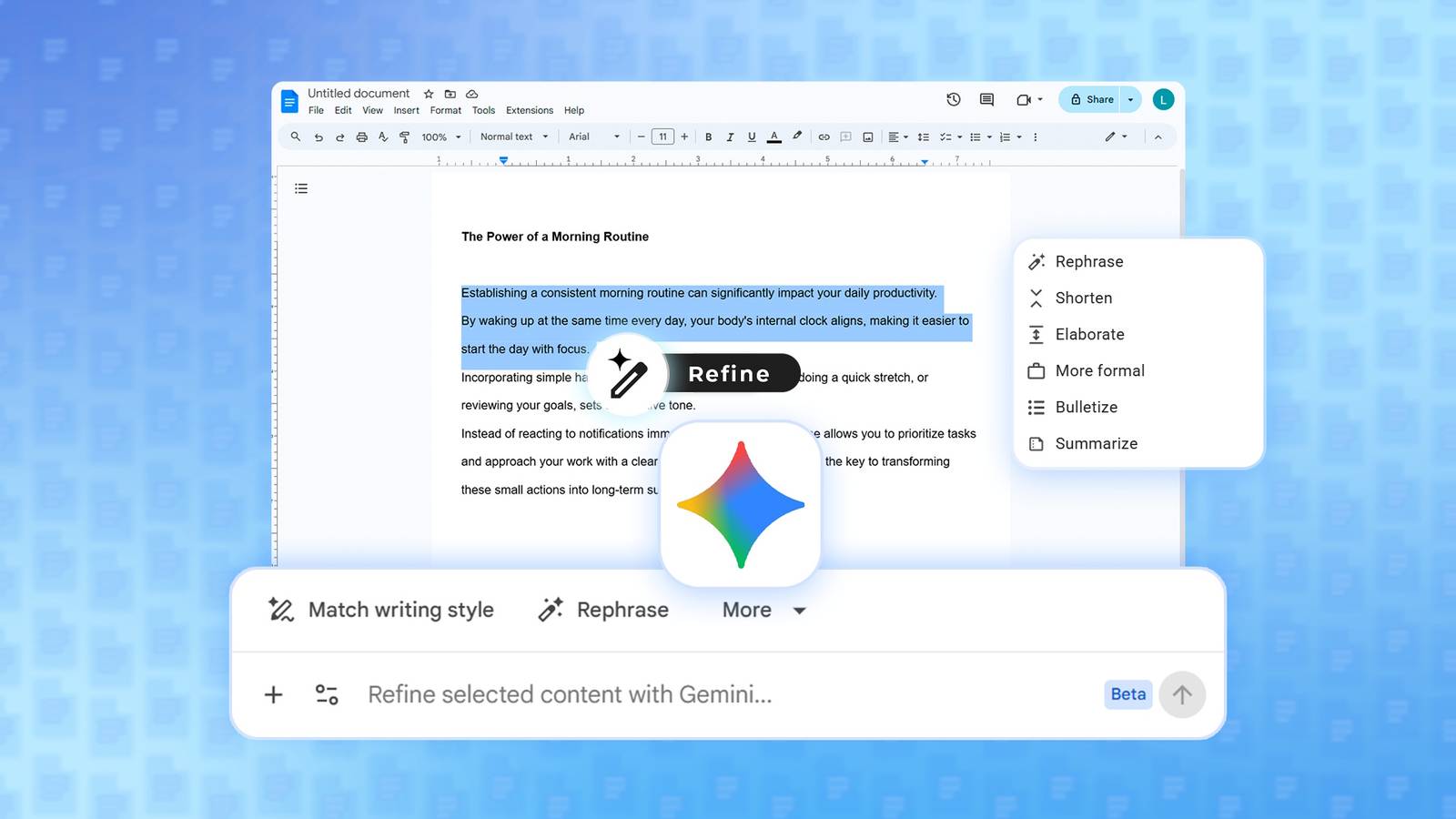 Gemini ช่วยเขียน: ปรับปรุงงานเขียนด้วย AI ใน Google Docs | Digital More