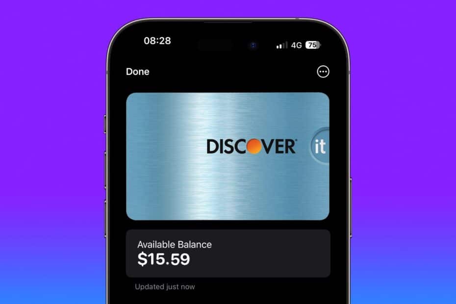 Discover Dropping Two Apple Wallet Features
