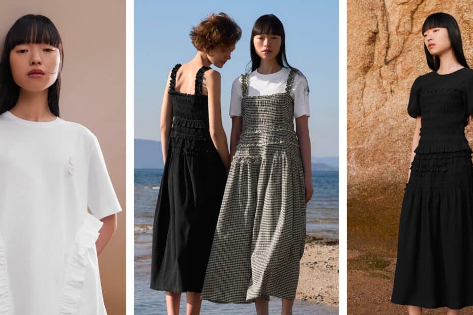 Inside the Uniqlo x Cecilie Bahnsen Collaboration Everyone Will Wear This Summer
