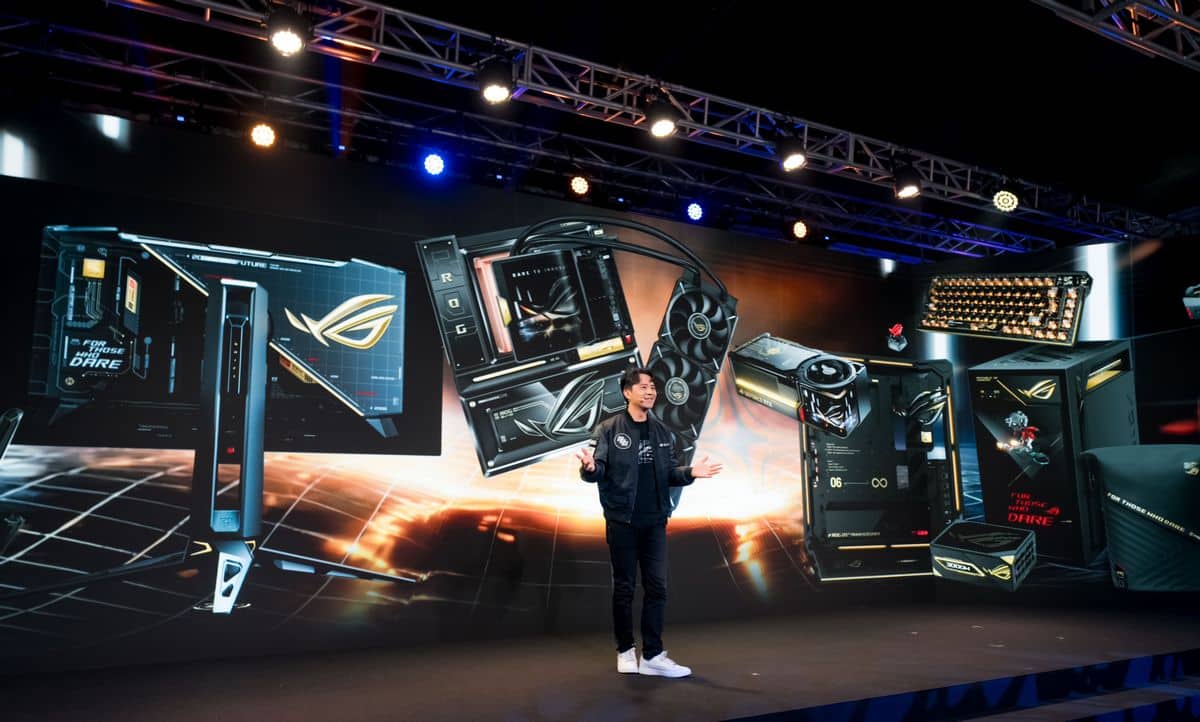 MAY PR 2026 06 01 173446 ASUS Republic of Gamers ฉลองครบรอบ 20 ปีแห่งนวัตกรรมในงาน Computex 2026 สัมผัสประสบการณ์เสมือนจริงที่ ROG Lab