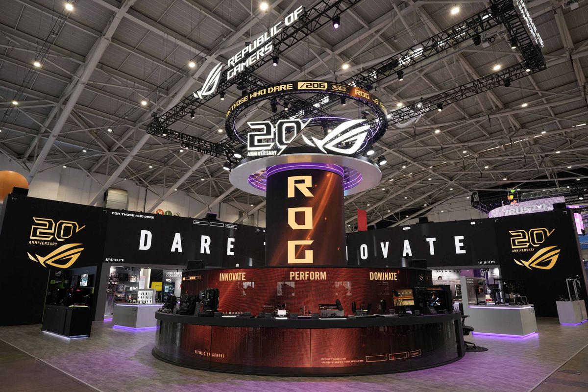 MAY PR 2026 06 01 200856 2 ASUS Republic of Gamers ฉลองครบรอบ 20 ปีแห่งนวัตกรรมในงาน Computex 2026 สัมผัสประสบการณ์เสมือนจริงที่ ROG Lab