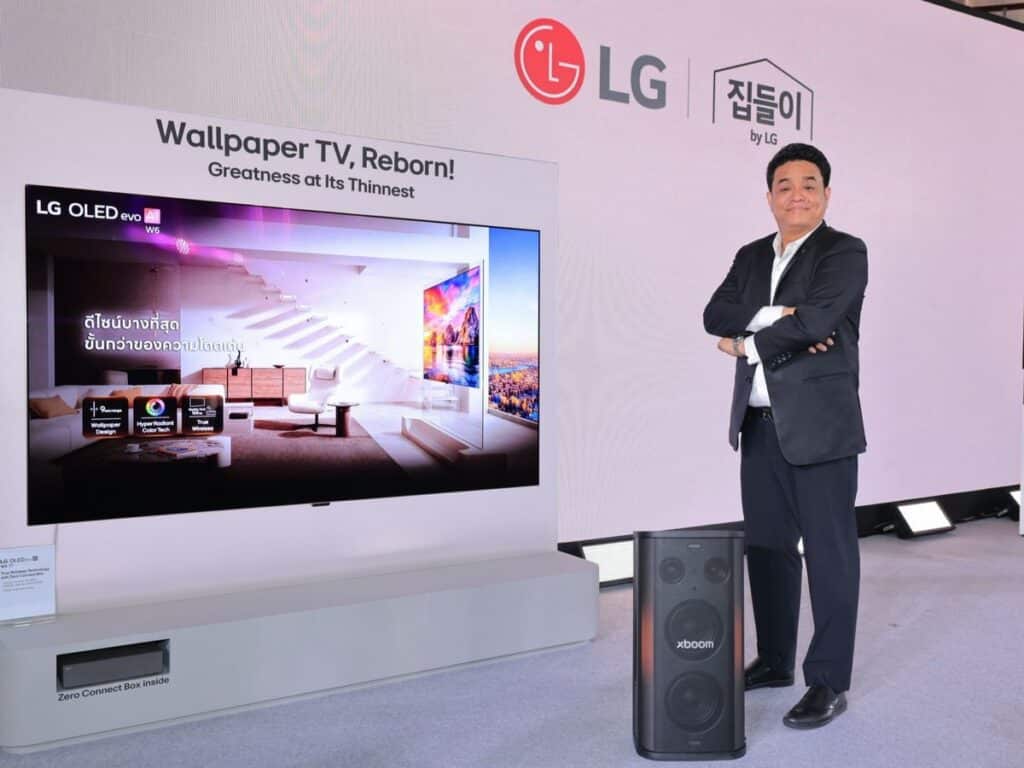 MAY PR 2026 06 08 124534 แอลจีพลิกเกมธุรกิจโซลูชันด้านสื่อและความบันเทิงยุคใหม่ ชูคอนเซปต์ “One HomeEndless Vibes” ยกระดับประสบการณ์ความบันเทิง ภายในบ้านด้วยนวัตกรรม AI และทัพจออัจฉริยะหลากดีไซน์