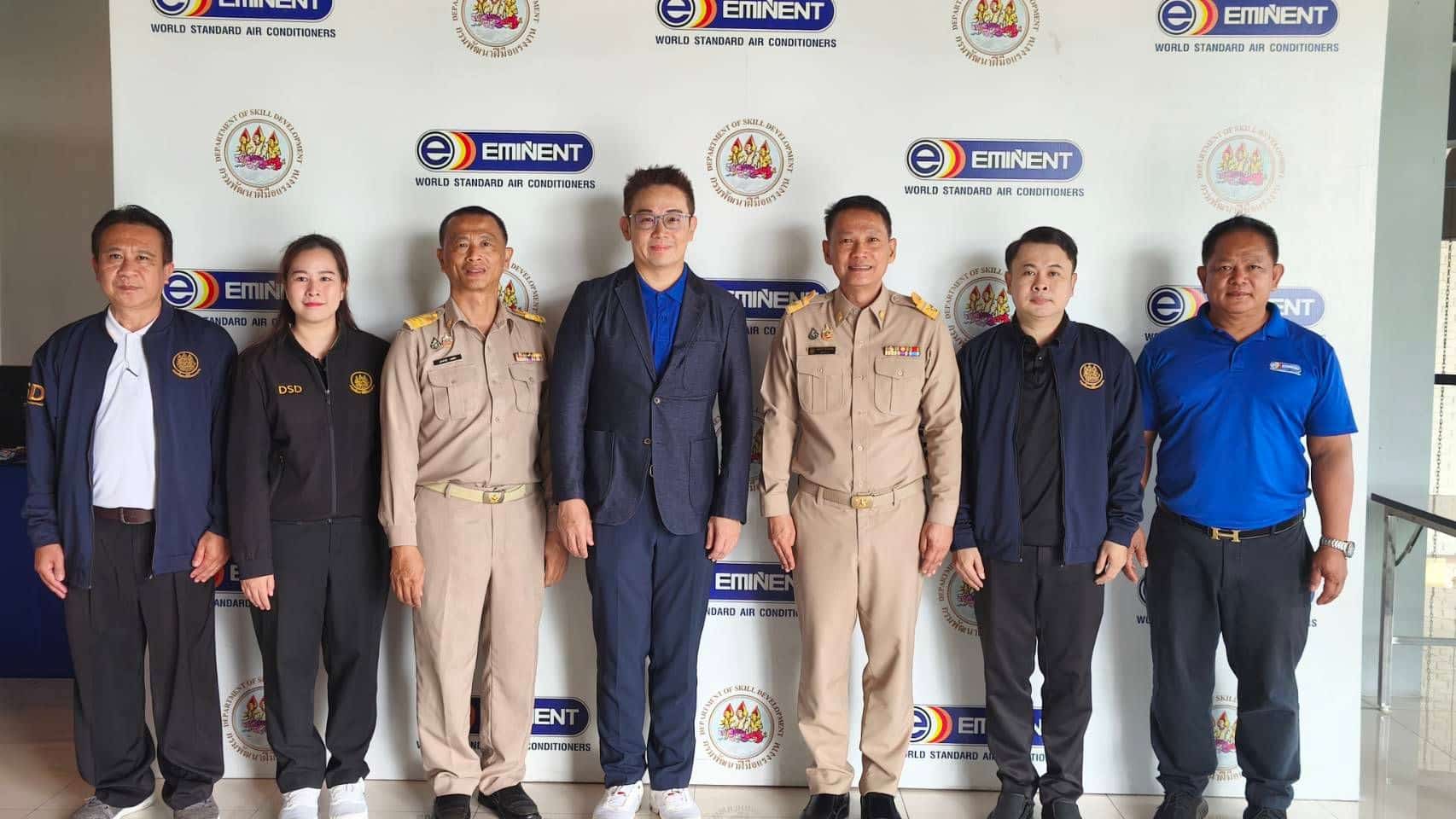 Eminent Air ผนึกกำลังกรมพัฒนาฝีมือแรงงานเดินหน้ายกระดับช่างแอร์ไทยทั่วประเทศ สู่มาตรฐานวิชาชีพอย่างยั่งยืน