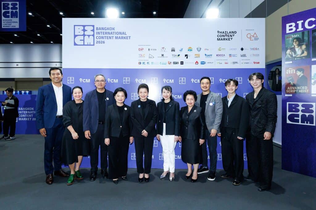 CEA Launches Thailand’s First International Marketplace for Film and Series at Bangkok International Content Market 2026 under TCM2026More than 300 Leading Thai and International Companies to Participate, with Over 700 Business Meetings ExpectedPositioning Thailand as the “Content Hub of Asia” 2 MAY PR 2026 07 20 113659 CEA Launches Thailand’s First International Marketplace for Film and Series at Bangkok International Content Market 2026 under TCM2026More than 300 Leading Thai and International Companies to Participate, with Over 700 Business Meetings ExpectedPositioning Thailand as the “Content Hub of Asia”