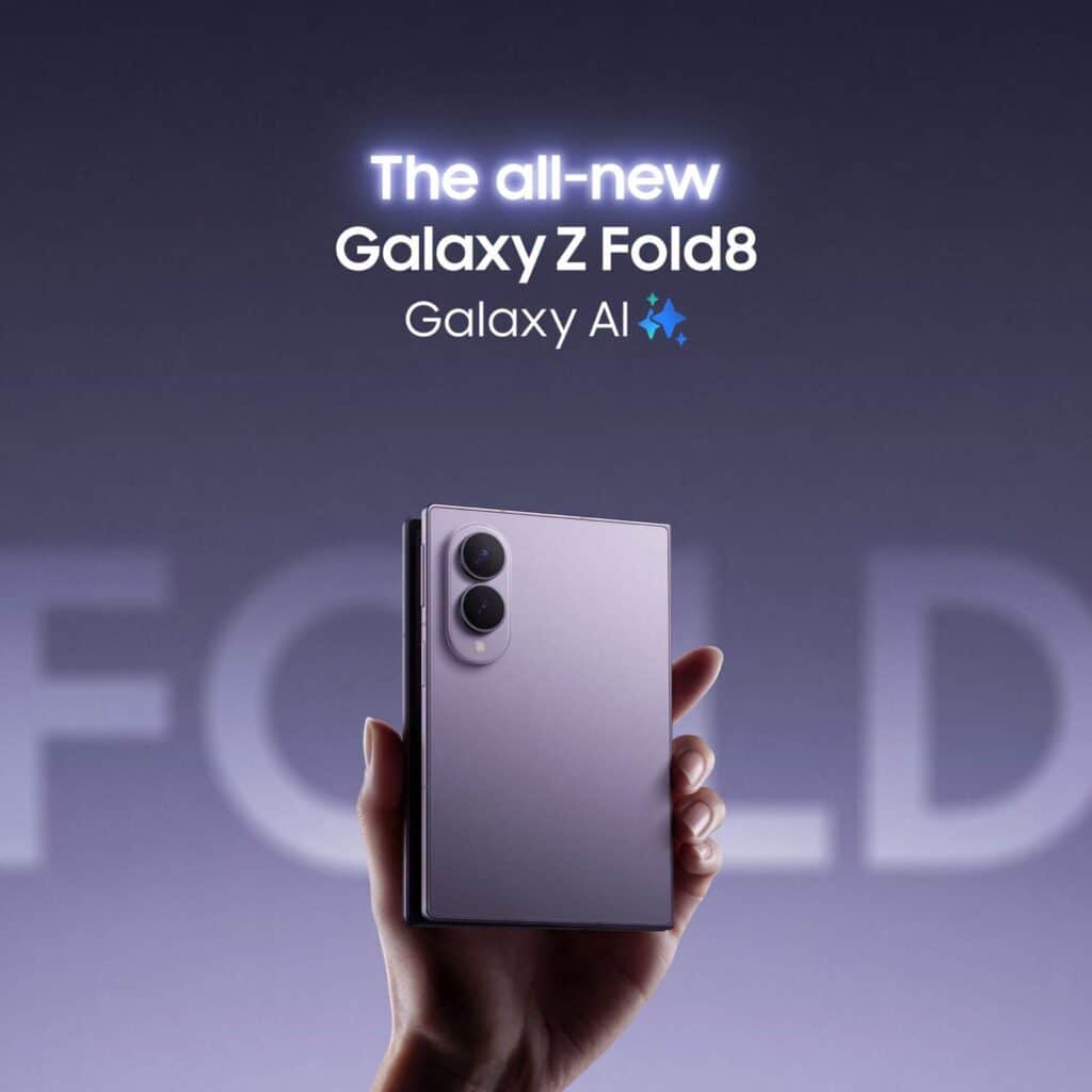ฉีกทุกกฎจอพับ! The all-new Galaxy Z Fold8 พับไซซ์ใหม่ เบาที่สุด ที่เคยมี กว้างเต็มตา Joy ทุกคอนเทนต์ 7 MAY PR 2026 07 22 221642 ฉีกทุกกฎจอพับ! The all-new Galaxy Z Fold8 พับไซซ์ใหม่ เบาที่สุด ที่เคยมี กว้างเต็มตา Joy ทุกคอนเทนต์