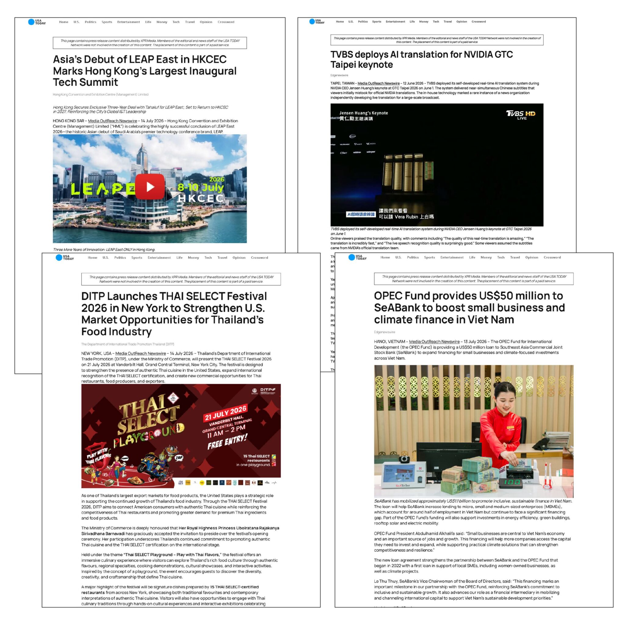 Media OutReach Newswire เสริมแกร่งเครือข่ายเผยแพร่ข่าวในสหรัฐอเมริกา