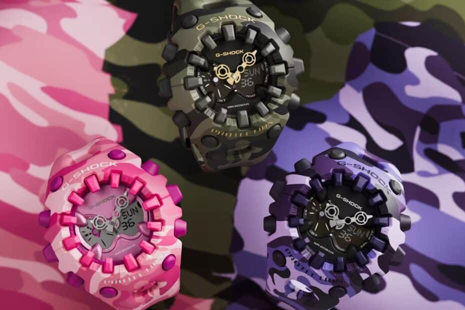 Casio launches two new Color Camo watches with Y2K-inspired design in the US