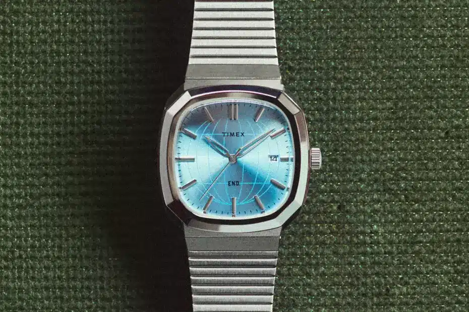 Home 6 Timex launches retro-style 1981 Reissue watch with ice blue dial and 35mm design