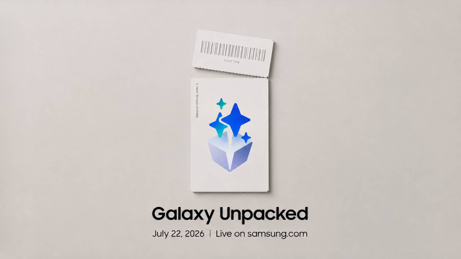 งาน Galaxy Unpacked 2026