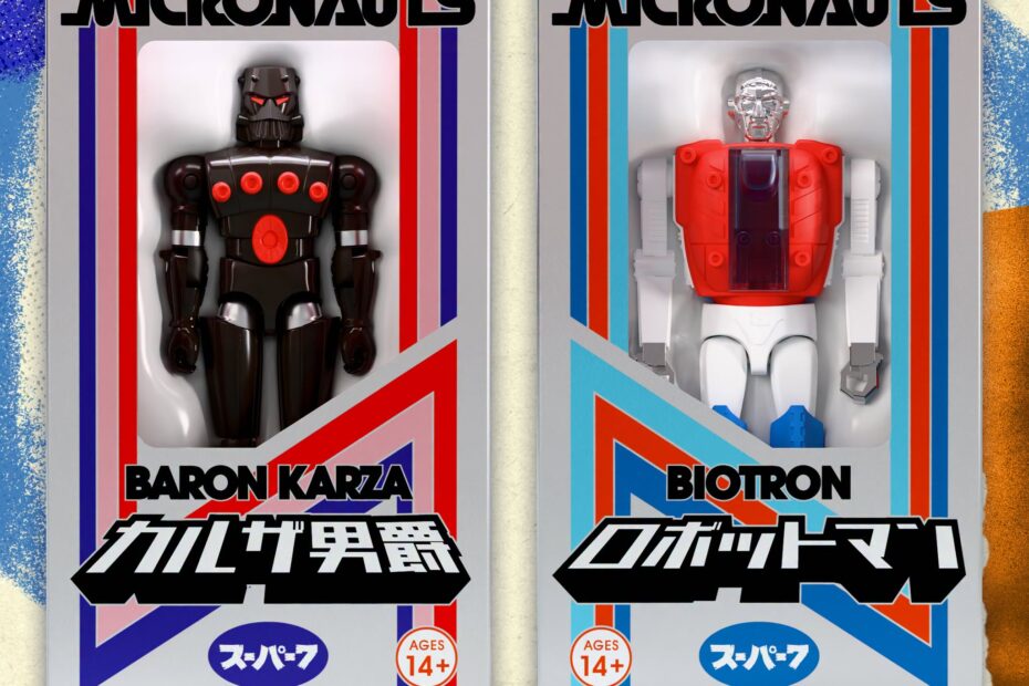 Micronauts – Super7 SDCC 2026 Exclusive Biotron and Baron Karza Figures